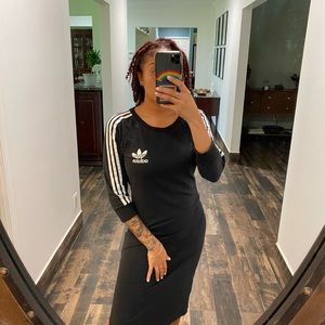 ADIDAS MIDI DRESS